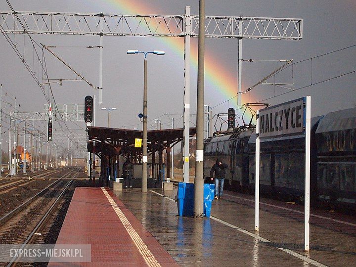 Tęcza na PKP