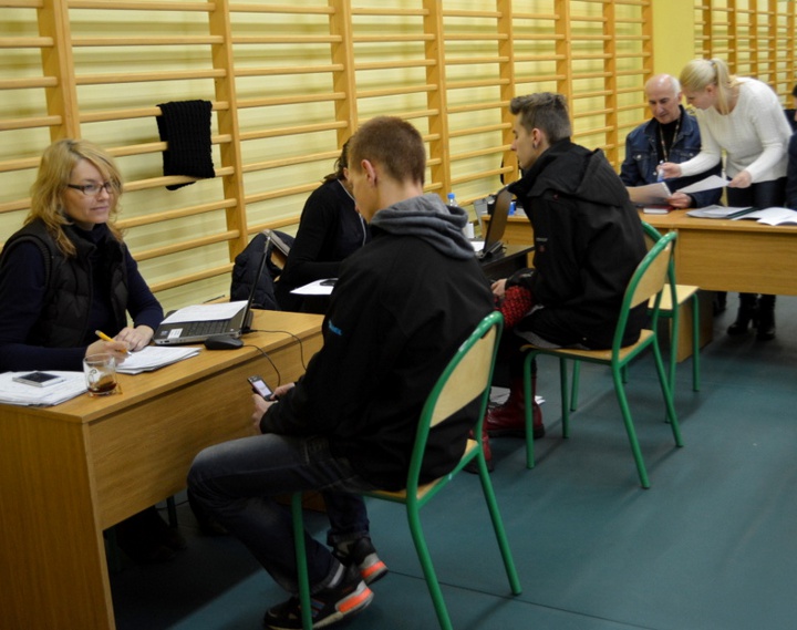 Komisja w zespole szkół nr 1