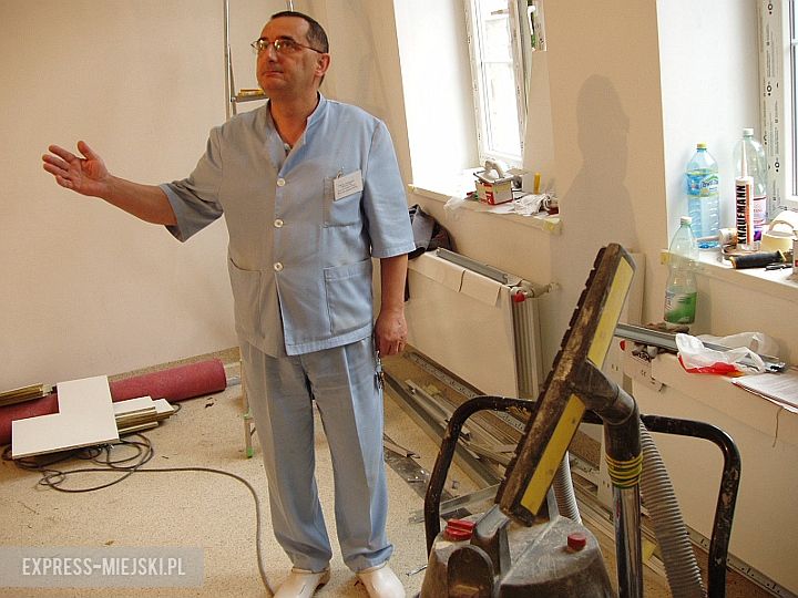 Rok 2008. W szpitalu kończy się remont sali do rentgena i przystosowanie pomieszczeń do wymogów unijnych