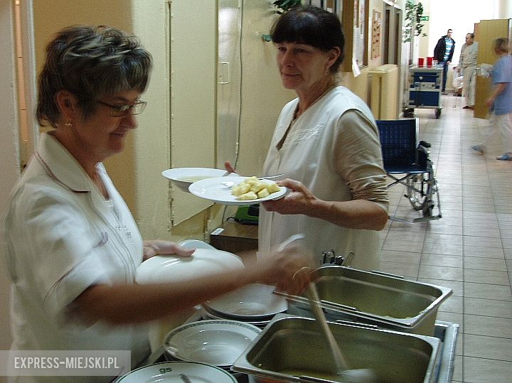 Szpital w czasie remontu w 2008 roku