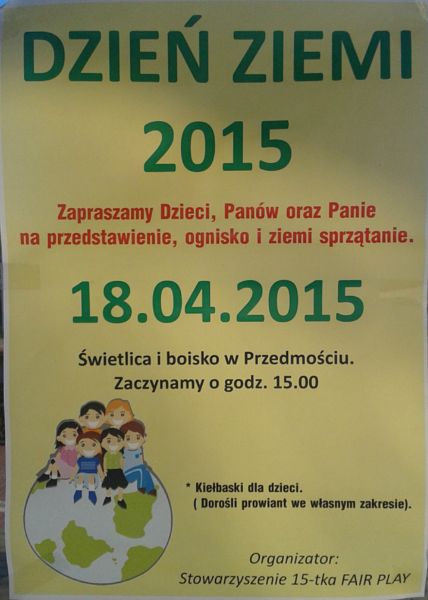 Dzień Ziemi w Przedmościu