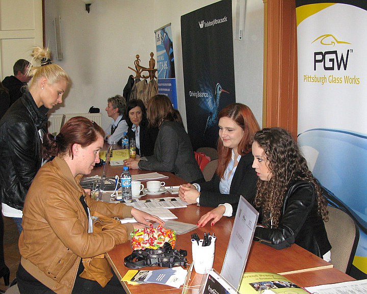 Targi zorganizowane w starostwie powiatowym