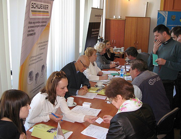 Targi zorganizowane w starostwie powiatowym