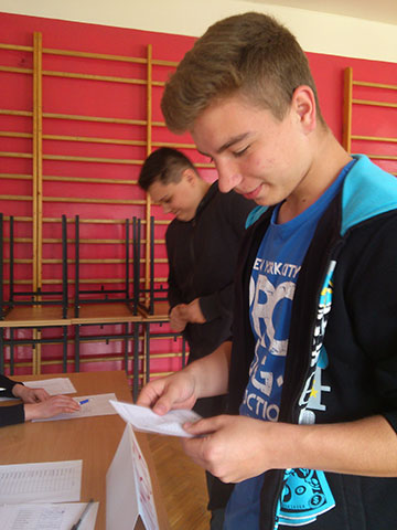 Gimnazjaliści wybierają prezydenta