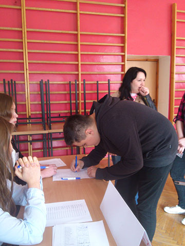 Gimnazjaliści wybierają prezydenta