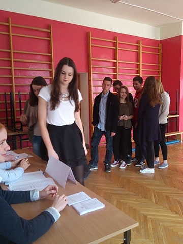 Gimnazjaliści wybierają prezydenta