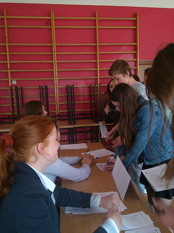 Gimnazjaliści wybierają prezydenta