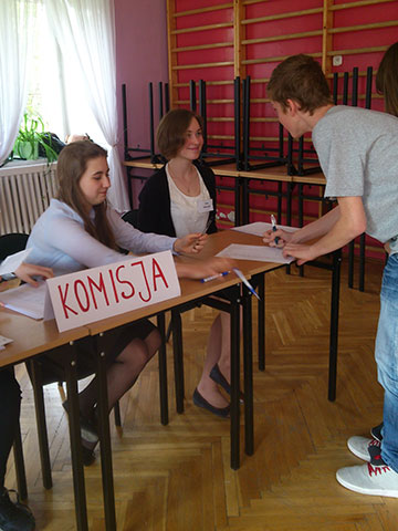 Gimnazjaliści wybierają prezydenta