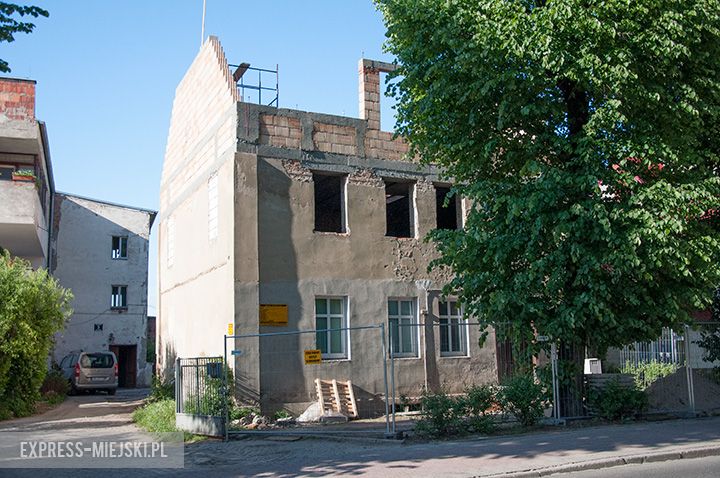 Remont budynku przy Wrocławskiej w Środzie Śląskiej