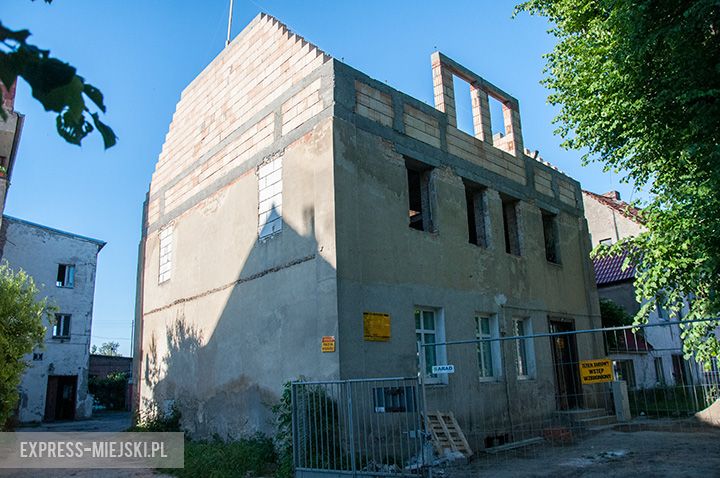 Remont budynku przy Wrocławskiej w Środzie Śląskiej