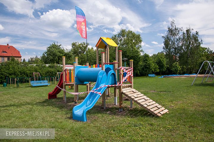 Doposażyli plac zabaw w średzkim przedszkolu