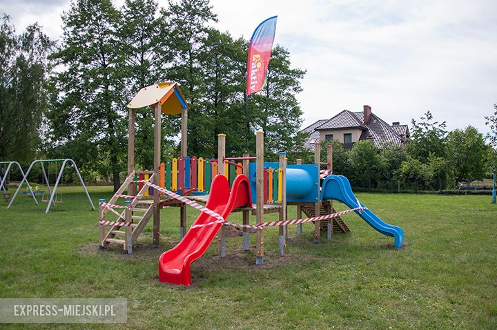 Doposażyli plac zabaw w średzkim przedszkolu