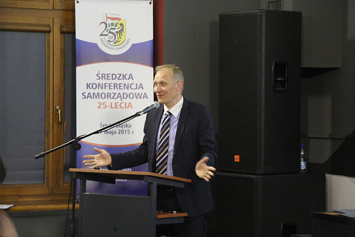 Prezes LSSE Rafał Jurkowlaniec