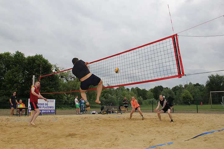 Siatkówka plażowa w Środzie Śląskiej