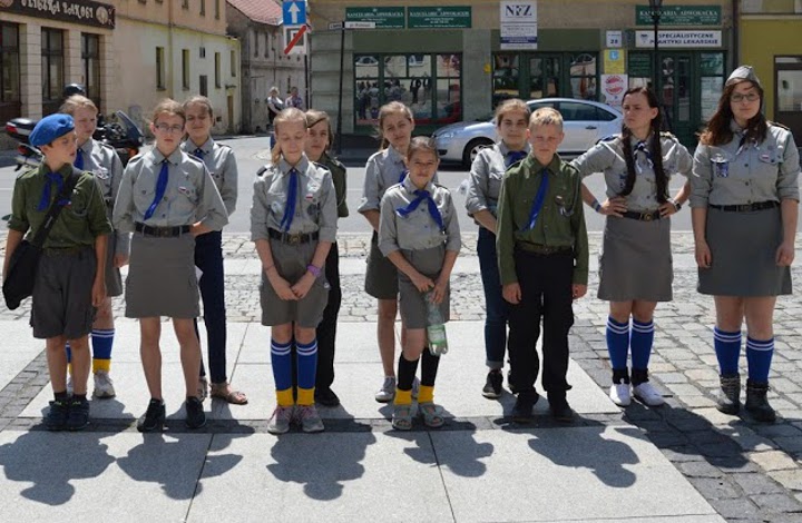 Zlot zuchów i harcerzy