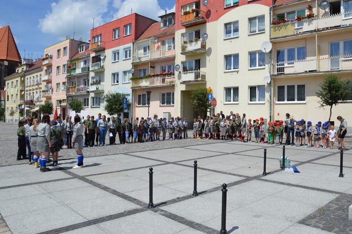 Zlot zuchów i harcerzy
