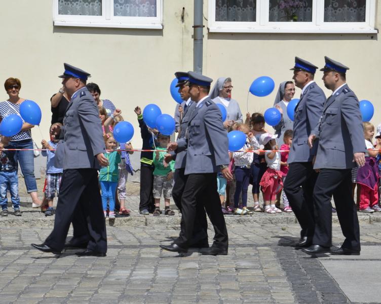 Obchody Święta Policji w centrum miasta