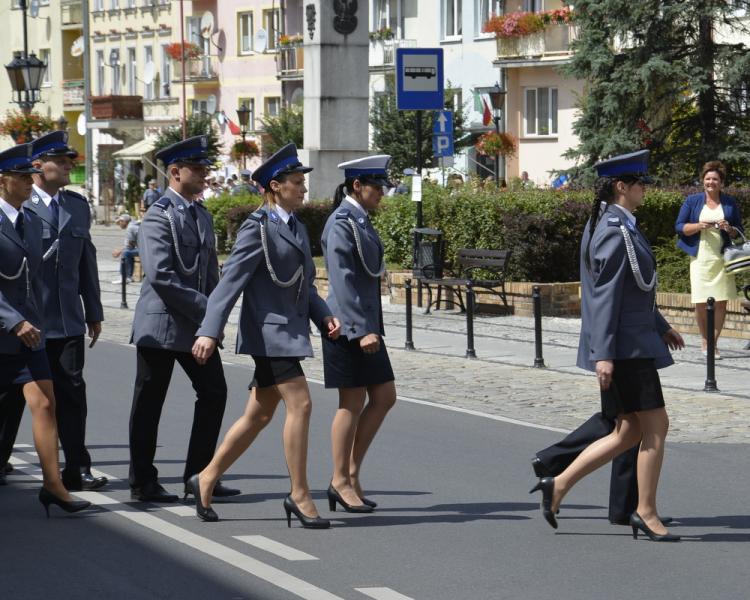 Obchody Święta Policji w centrum miasta