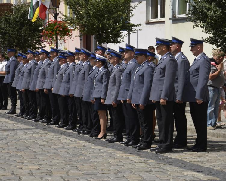 Obchody Święta Policji w centrum miasta