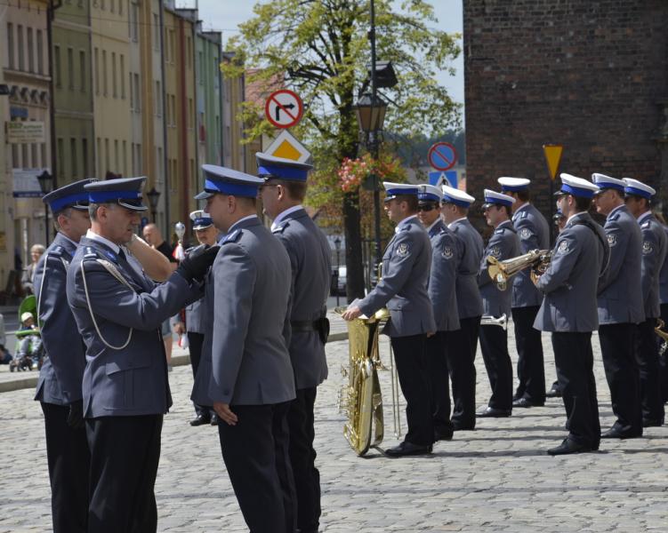 Obchody Święta Policji w centrum miasta