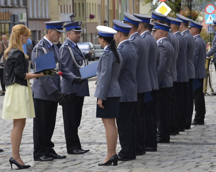 Obchody Święta Policji w centrum miasta