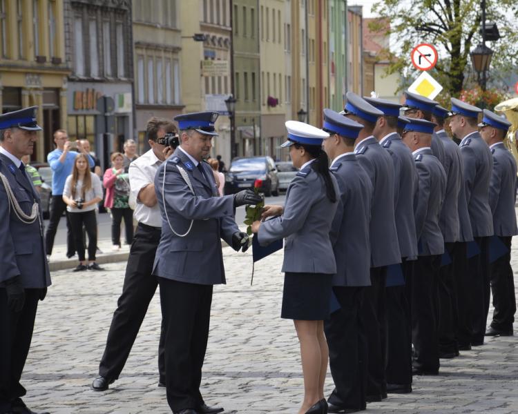Obchody Święta Policji w centrum miasta