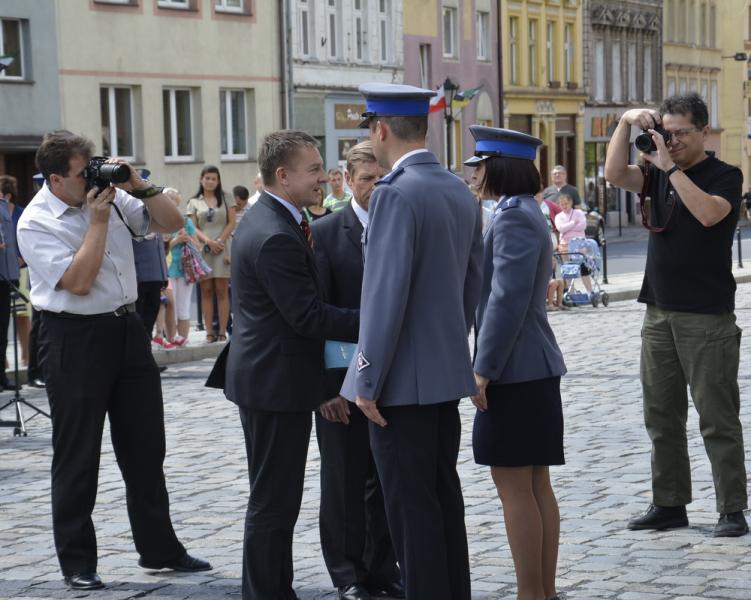 Obchody Święta Policji w centrum miasta