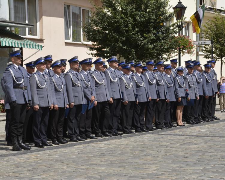 Obchody Święta Policji w centrum miasta