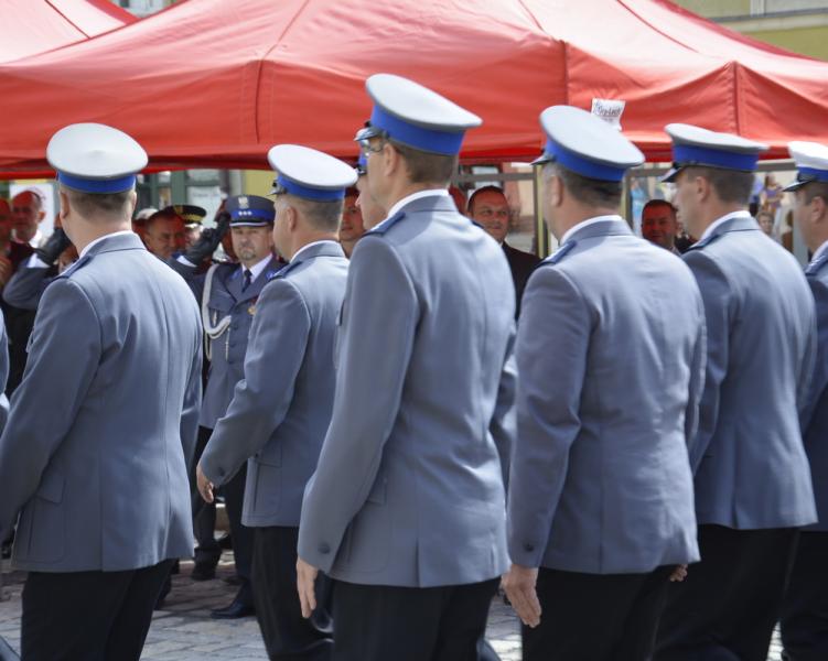Obchody Święta Policji w centrum miasta