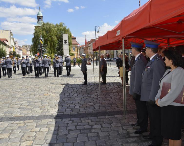 Obchody Święta Policji w centrum miasta