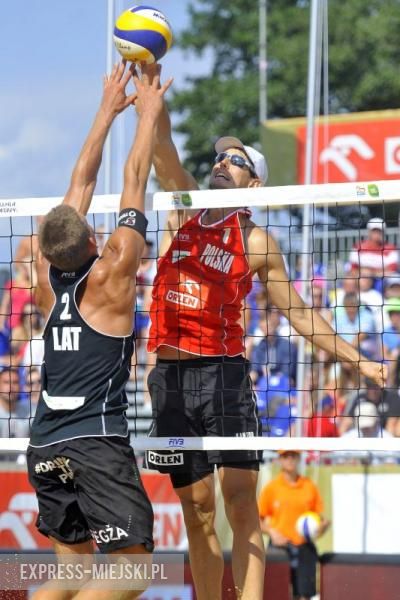 FIVB Beach Volleyball World Tour Grand Slam Olsztyn 2015 - rywalizacja mężczyzn
