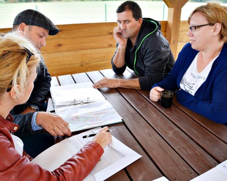 Wizyta komisji konkursowej w poszczególnych miejscowościach