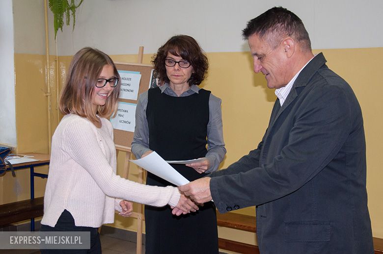 Uczniowie ze najwyższą średnią w szkole