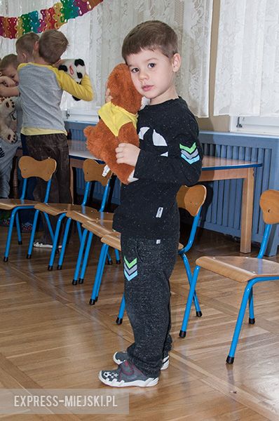 Szymon i jego ukochany misio:)