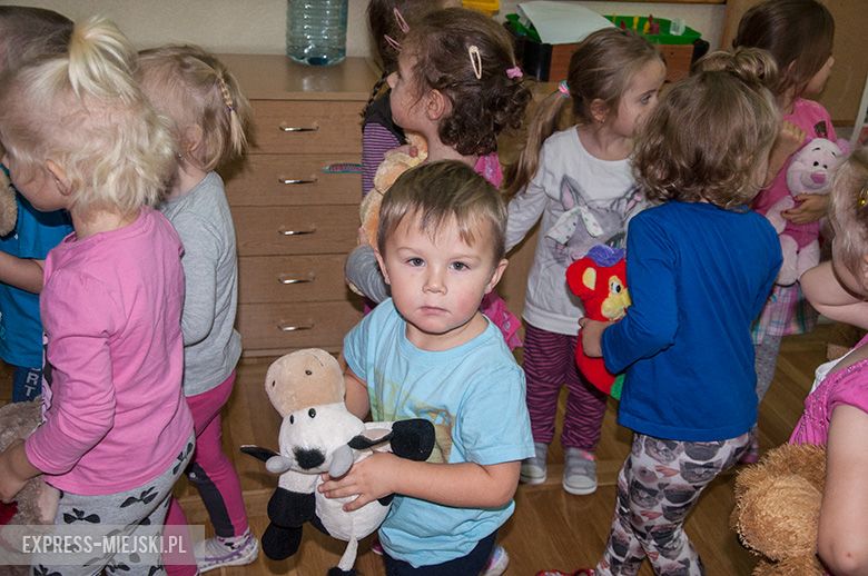 W przedszkolu zagościły nie tylko misie, ale i krówki, żyrafy, czy tygryski:)