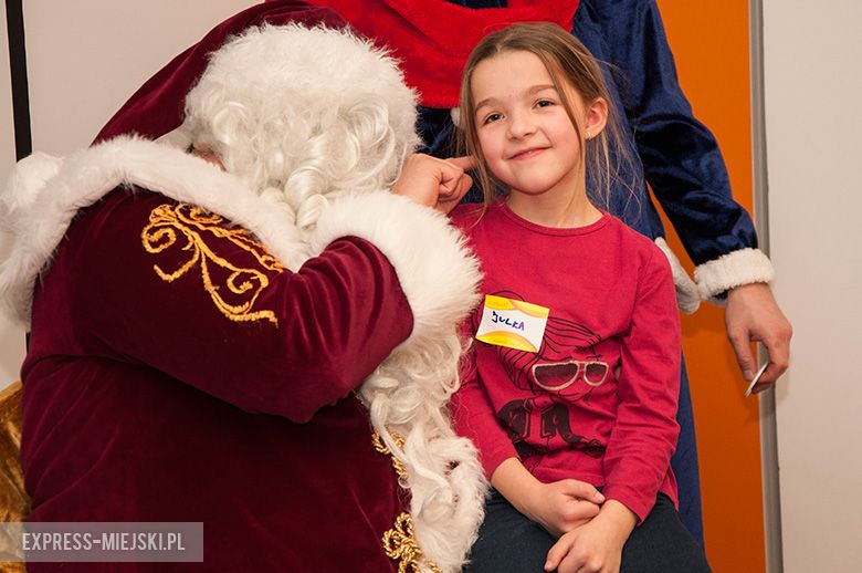 Mikołaj w średzkiej bibliotece