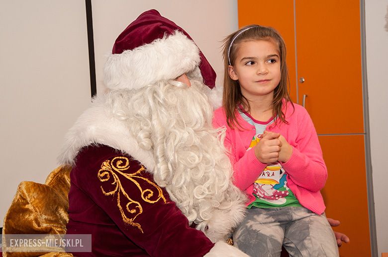Mikołaj w średzkiej bibliotece