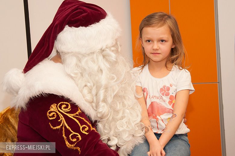 Mikołaj w średzkiej bibliotece