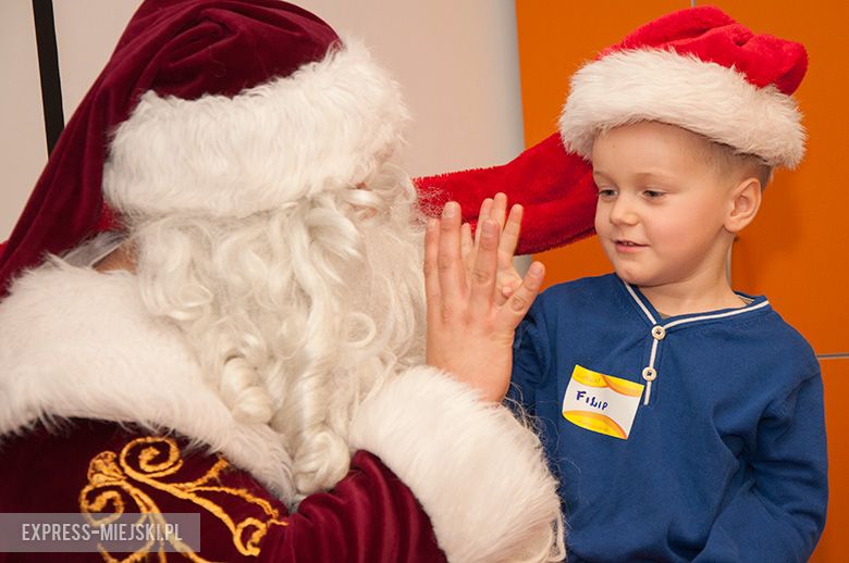 Mikołaj w średzkiej bibliotece