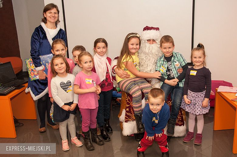 Mikołaj w średzkiej bibliotece