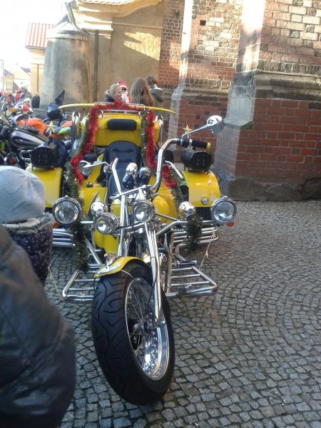 Zaprzęg, którym przyjechał Święty Mikołaj