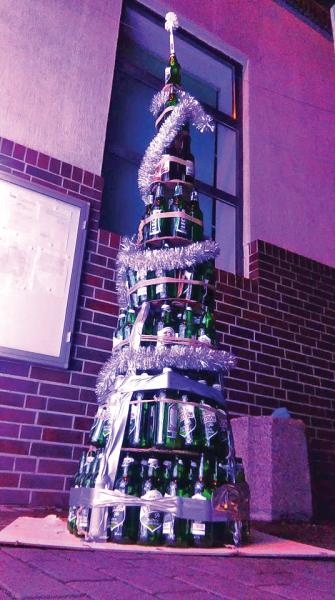 Butelkowa choinka