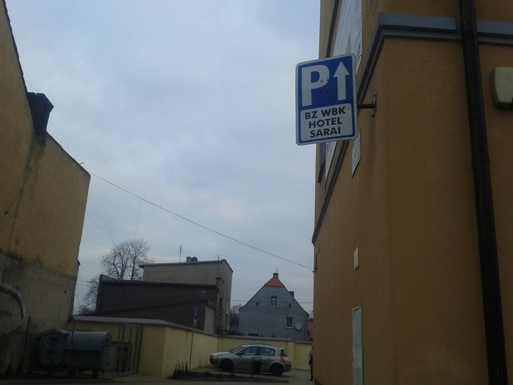 Parking przy Wrocławskiej