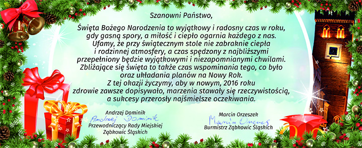 Życzenia świąteczne