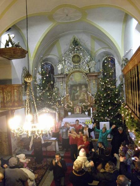 Kolędowanie w Miękini