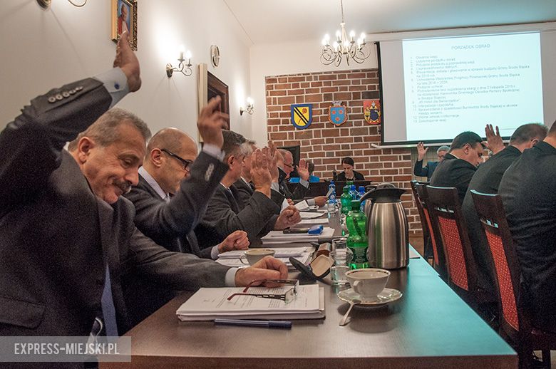 Sesja rady gminy w Środzie Śląskiej