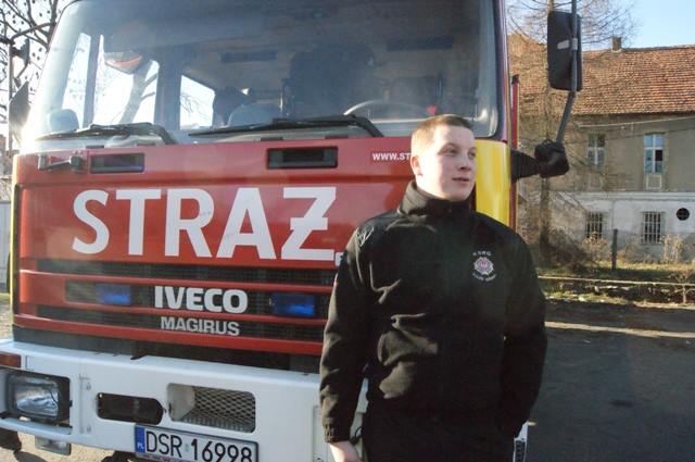 Akję przeprowadzili strażacy wraz ze średzką policją