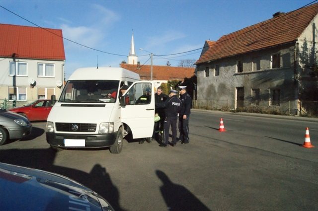 Akję przeprowadzili strażacy wraz ze średzką policją
