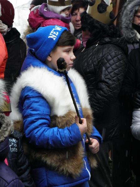 Mieszkańcy Miękini chętnie uczestniczyli w pochodzie