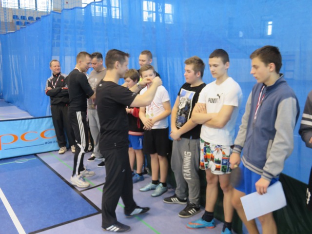 Zawodnikom towarzyszyła dobra zabawa i uśmiech na twarzy